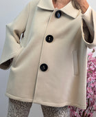 Veste évasée beige TU 42/50