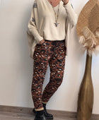 Pantalon suédine Léo