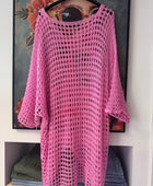 Pull crochet rose