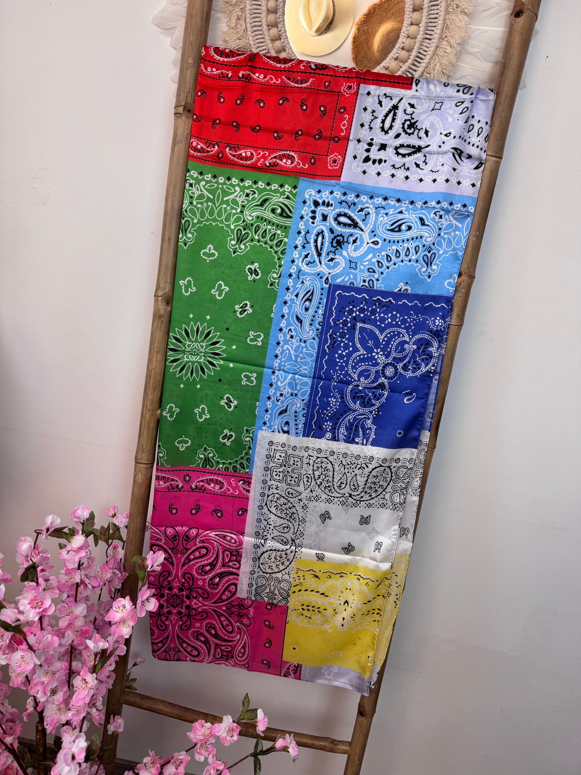 Foulard bandana multicolore