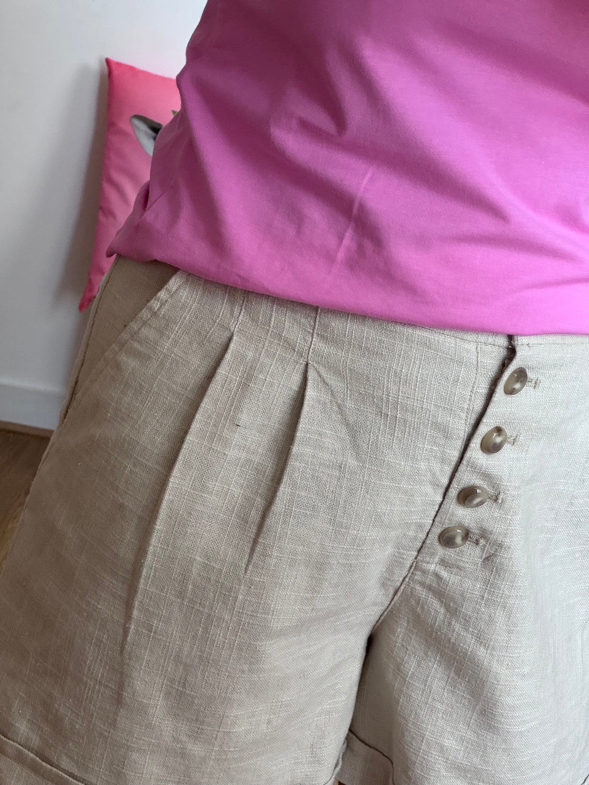 Short lin beige