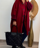 Manteau Marceau bordeaux