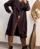 Manteau Authur marron