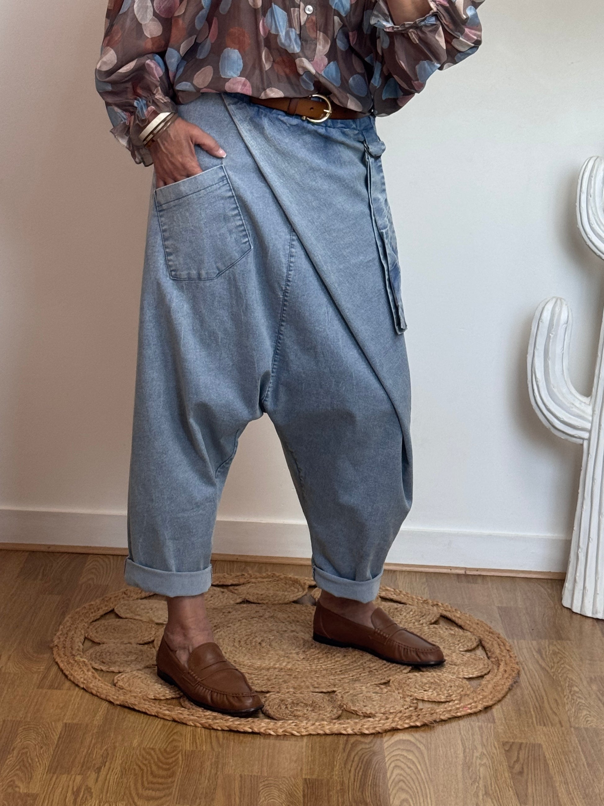 Jean sarouel bleu TU 40/46