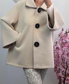 Veste évasée beige TU 42/50