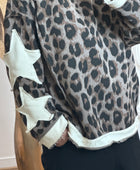 Sweat-shirt Léo Wild Star taupe