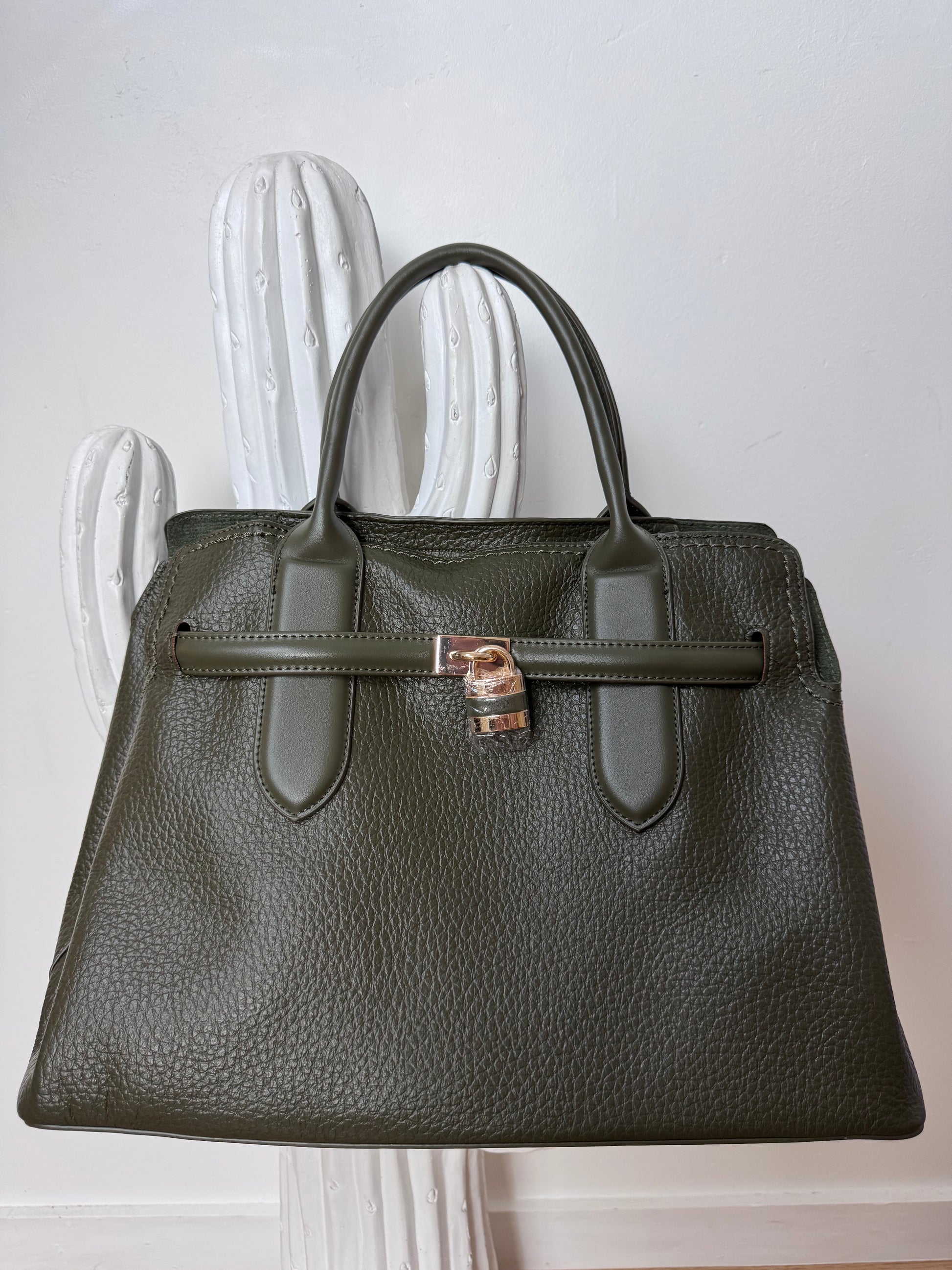 Sac à main kaki