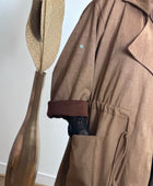 Manteau Arizona suédine camel