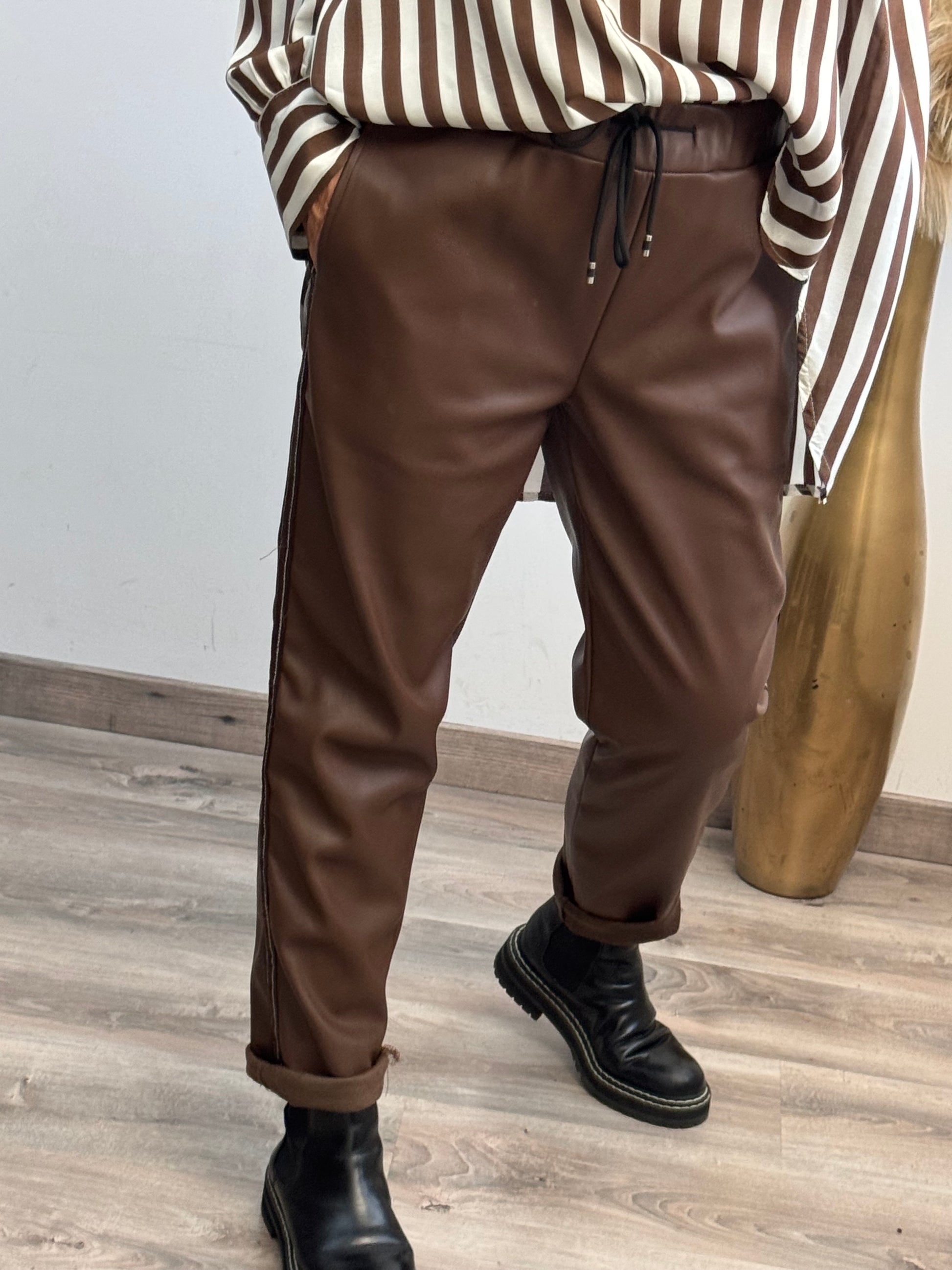 Pantalon Hector marron