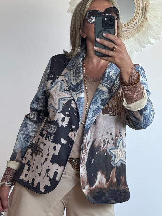 Blazer suédine urban