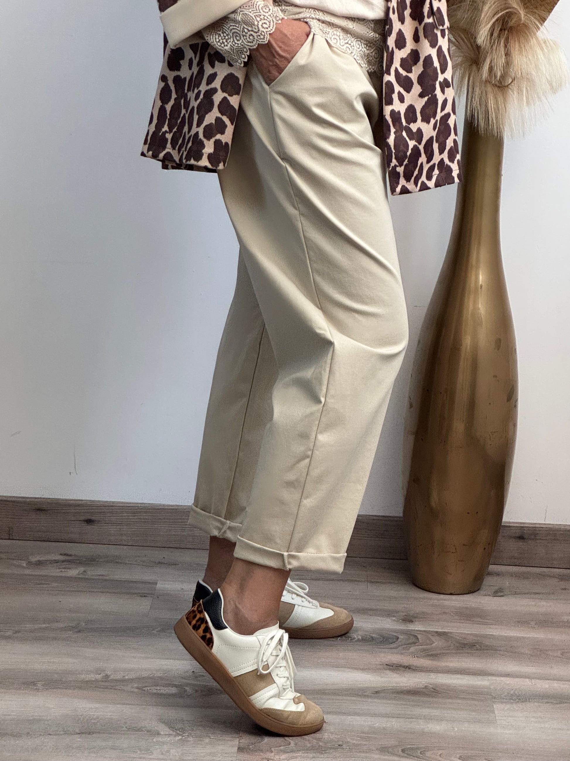 Pantalon Sacha beige TU 42/50