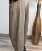 Pantalon balloon Lucas taupe TU 36/42