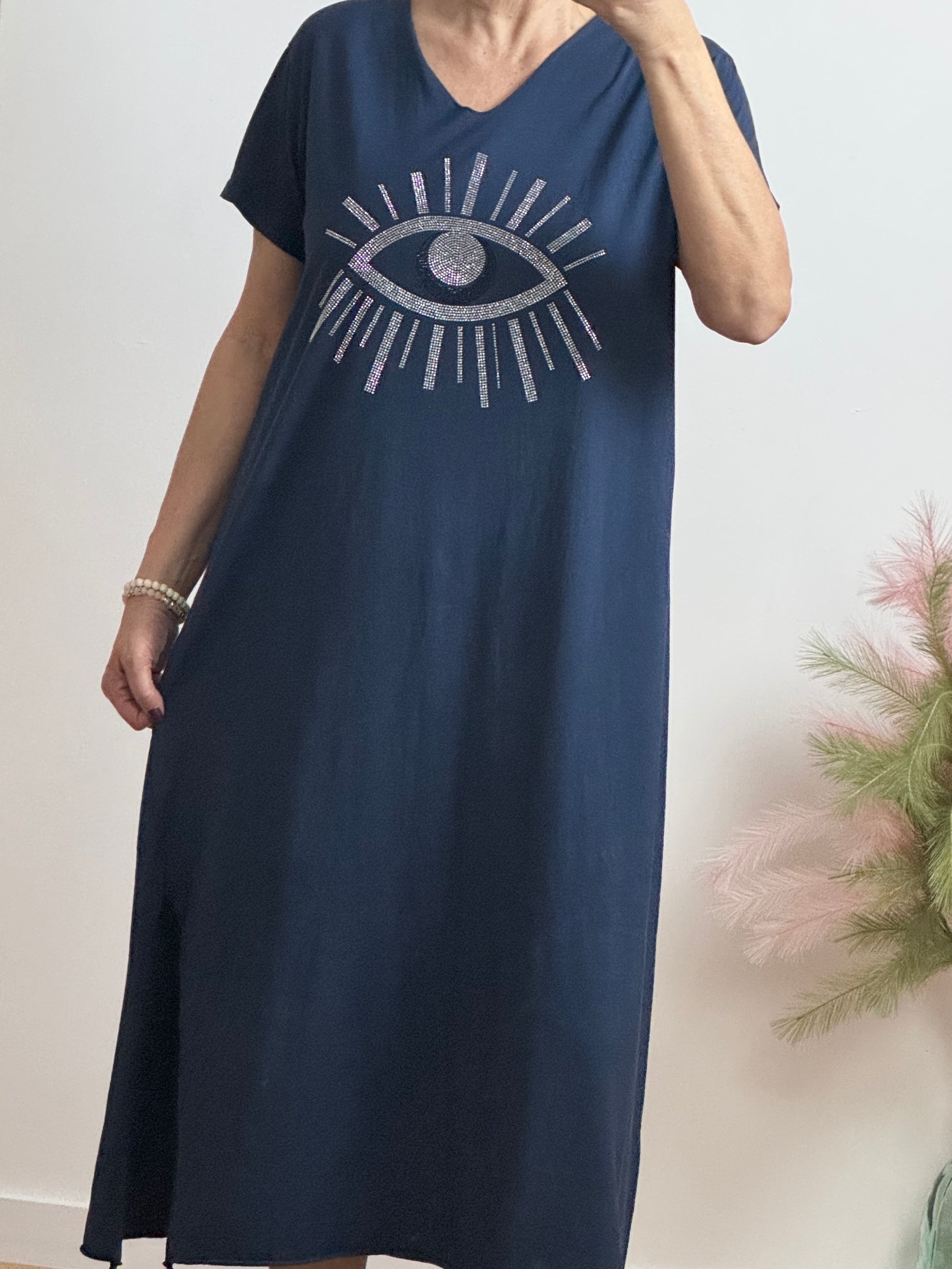 Robe teeshirt marine TU 38/46
