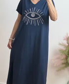 Robe teeshirt marine TU 38/46