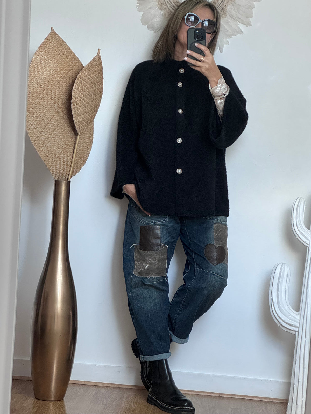 Veste Agathe noire