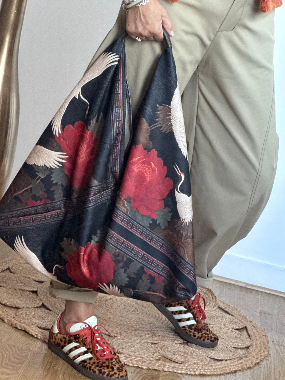 Sac Bohésia fond noir