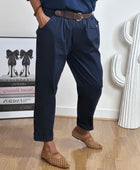 Pantalon confort Arthur marine TU 38/48