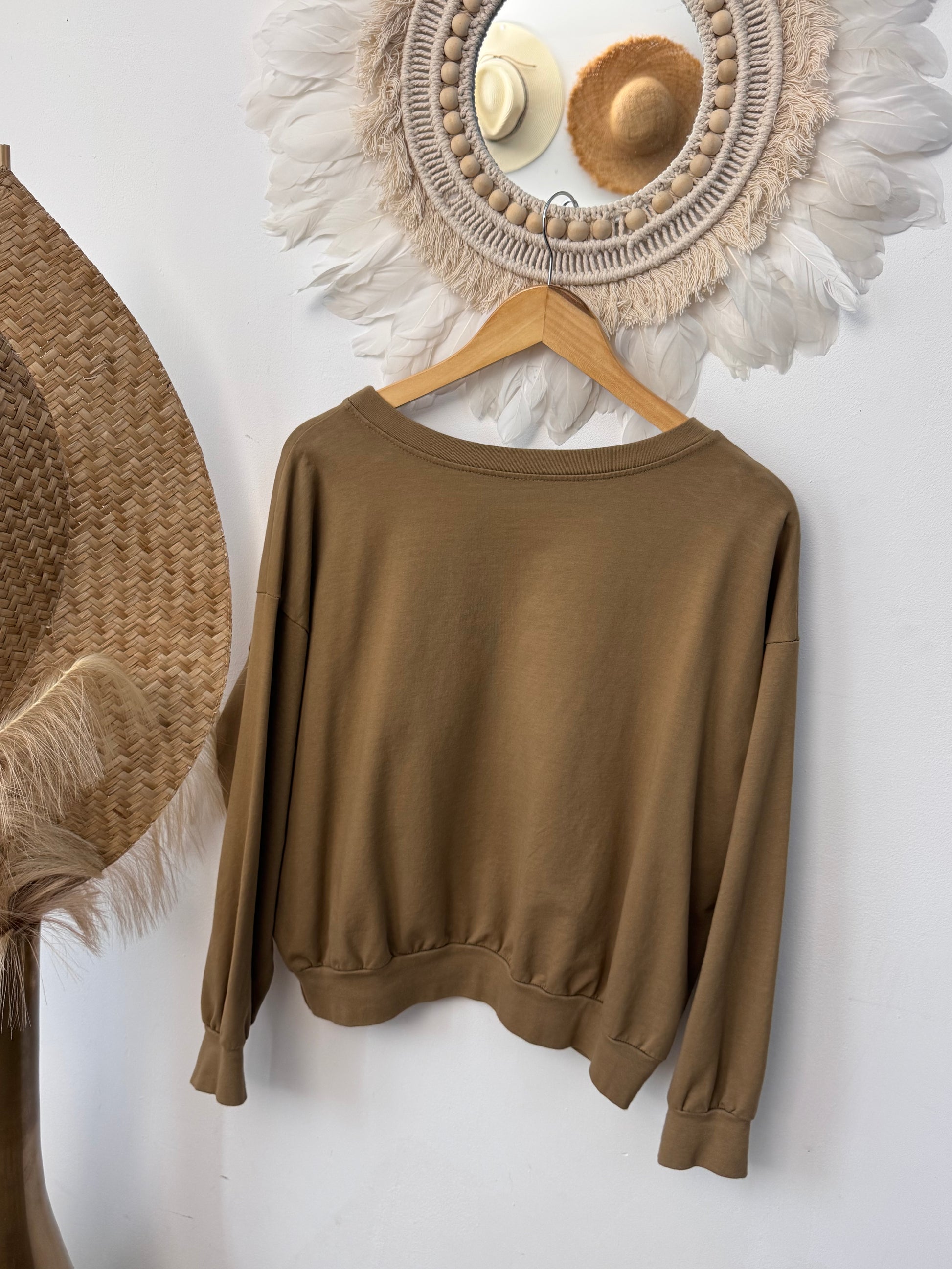 Sweat-shirt peace camel
