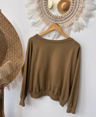 Sweat-shirt peace camel