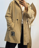 Veste coupe vent beige
