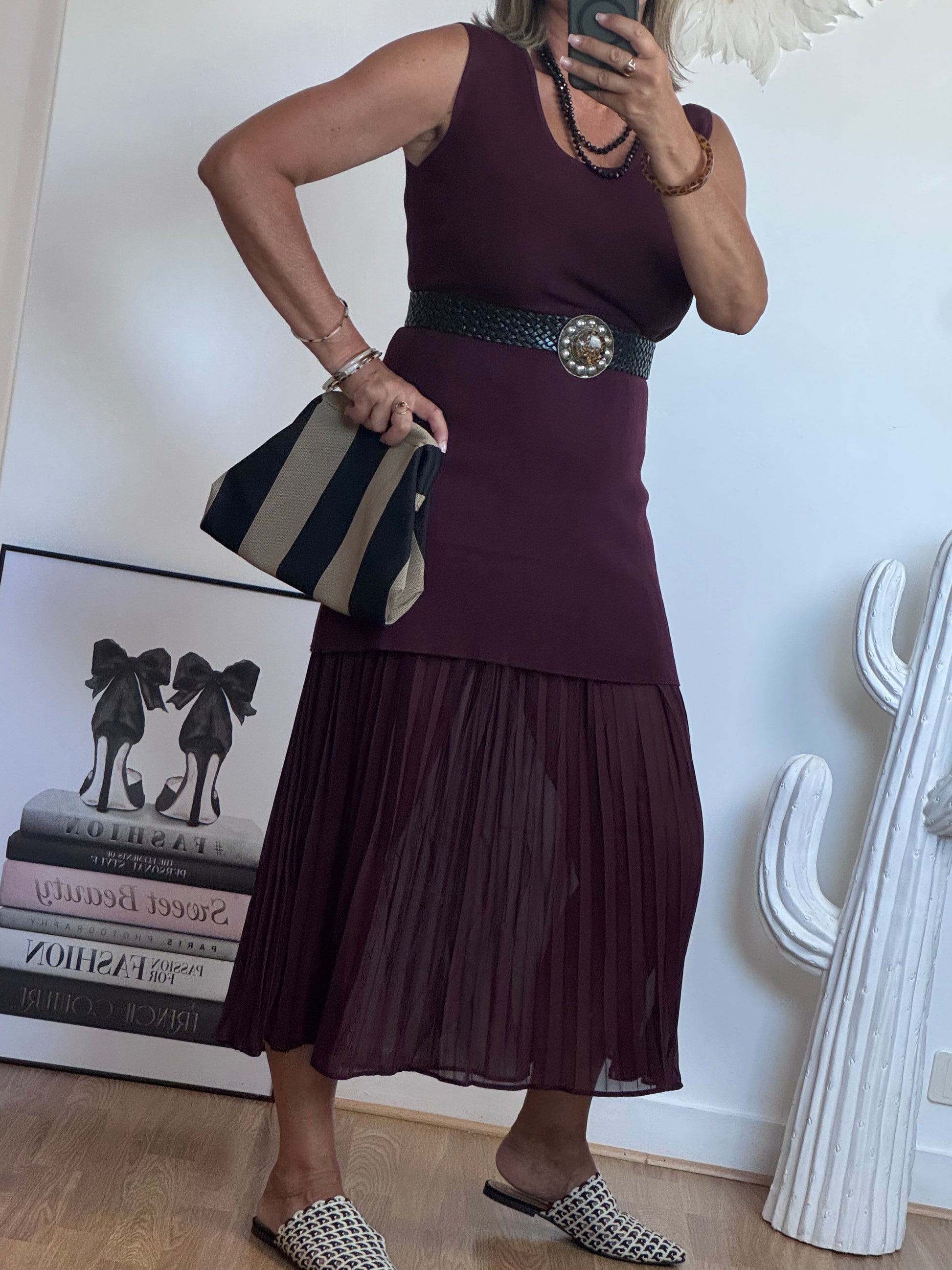 Robe Capucine vino