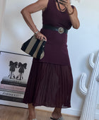 Robe Capucine vino