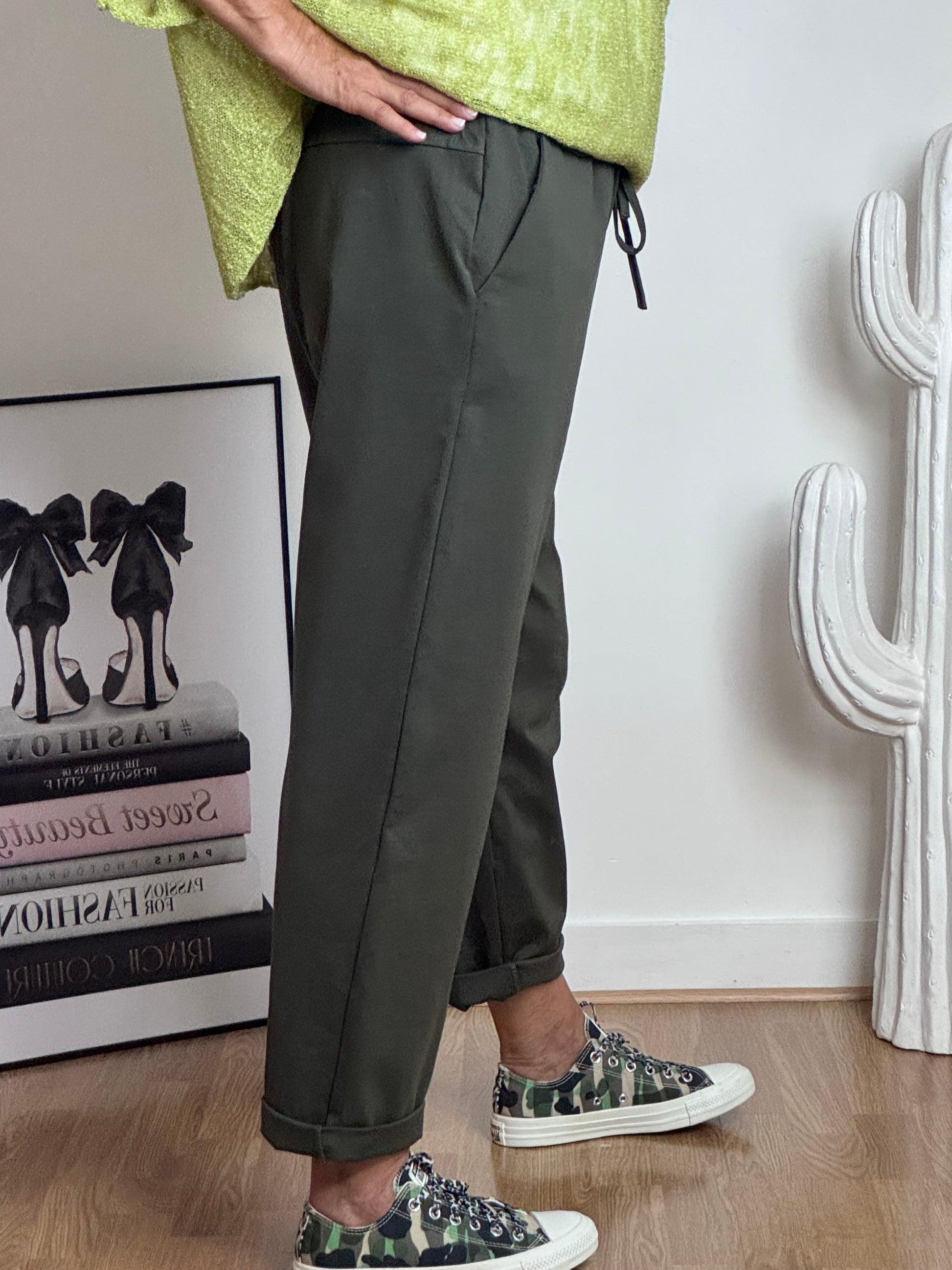 Pantalon Charly kaki TU 42/50