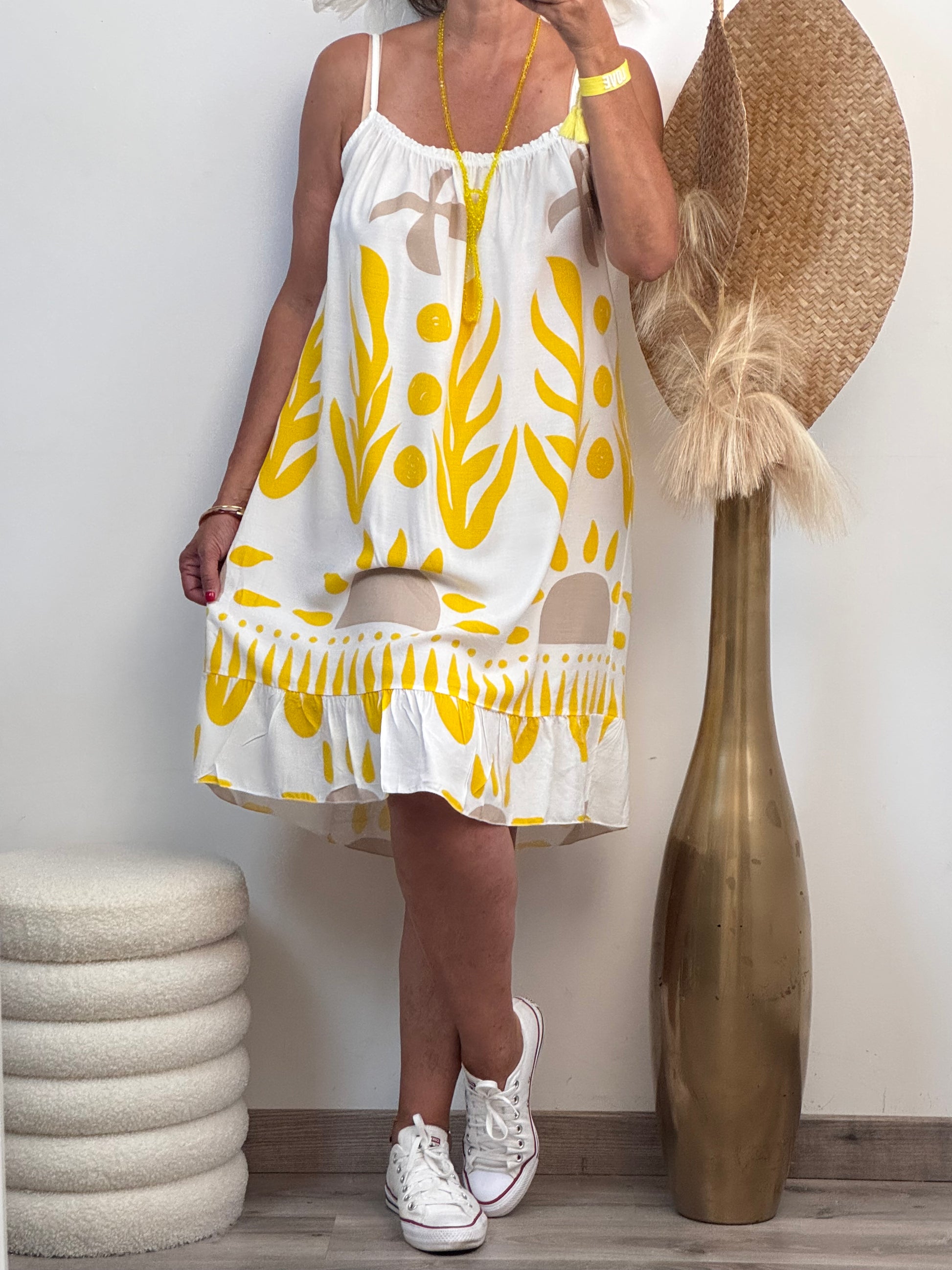 Robe d’été Ninon jaune