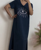 Robe teeshirt marine TU 38/46