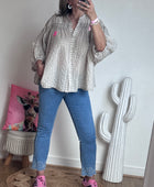 Chemise iconic beige