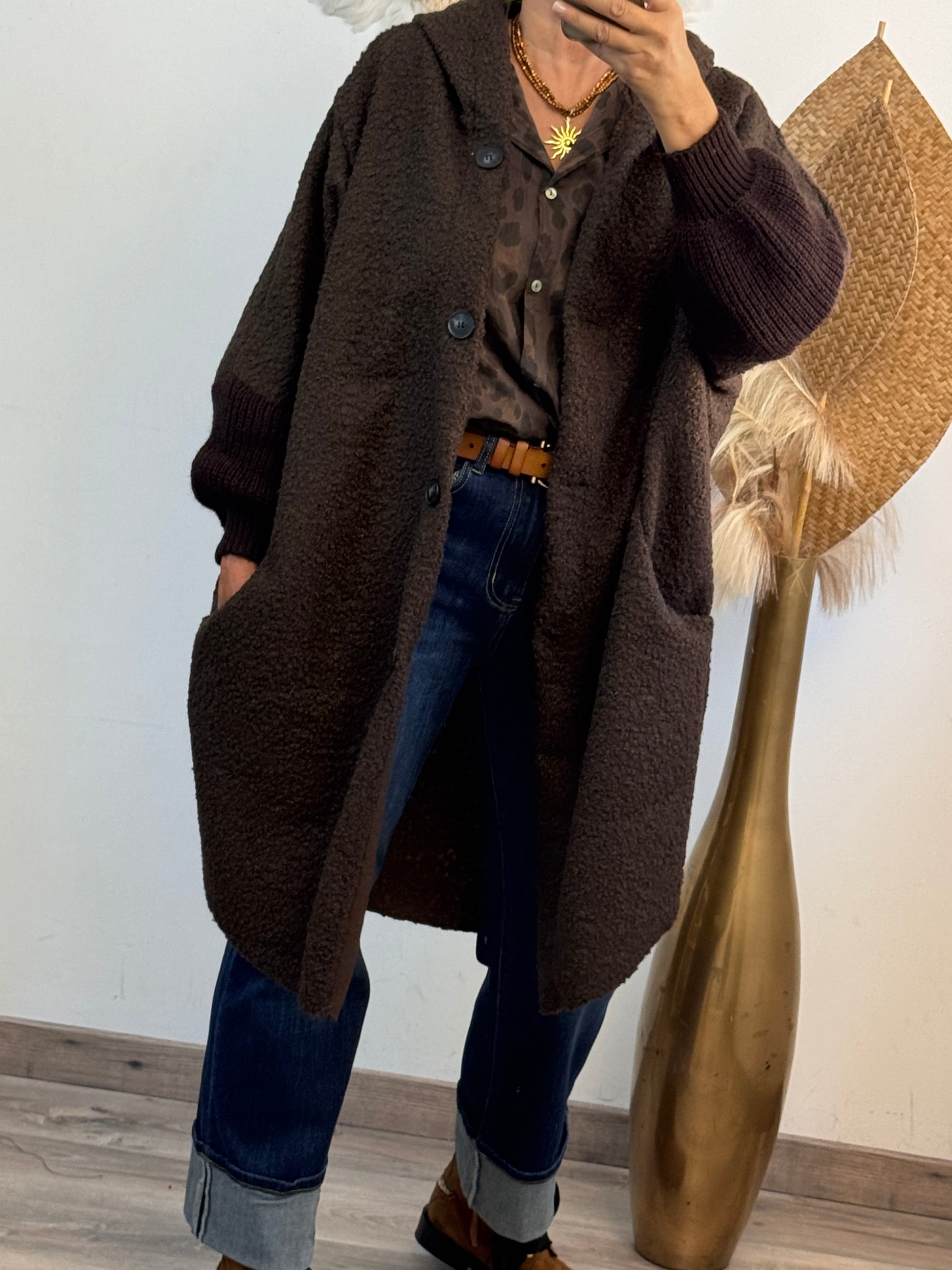 Manteau Marceau marron