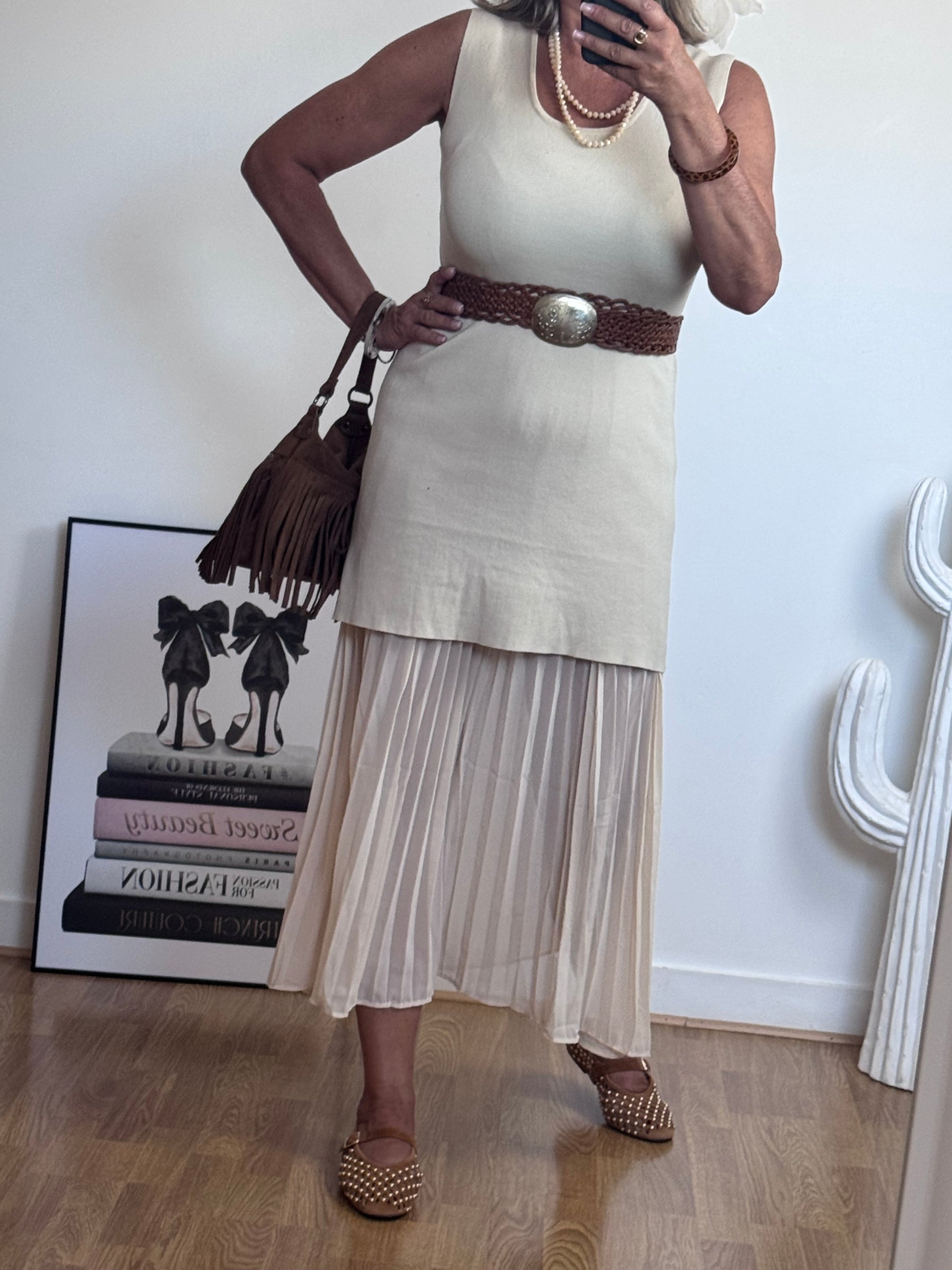 Robe Capucine crème
