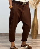 Pantalon Lorenzo marron