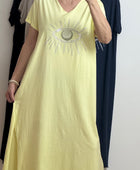 Robe teeshirt jaune TU 38/46