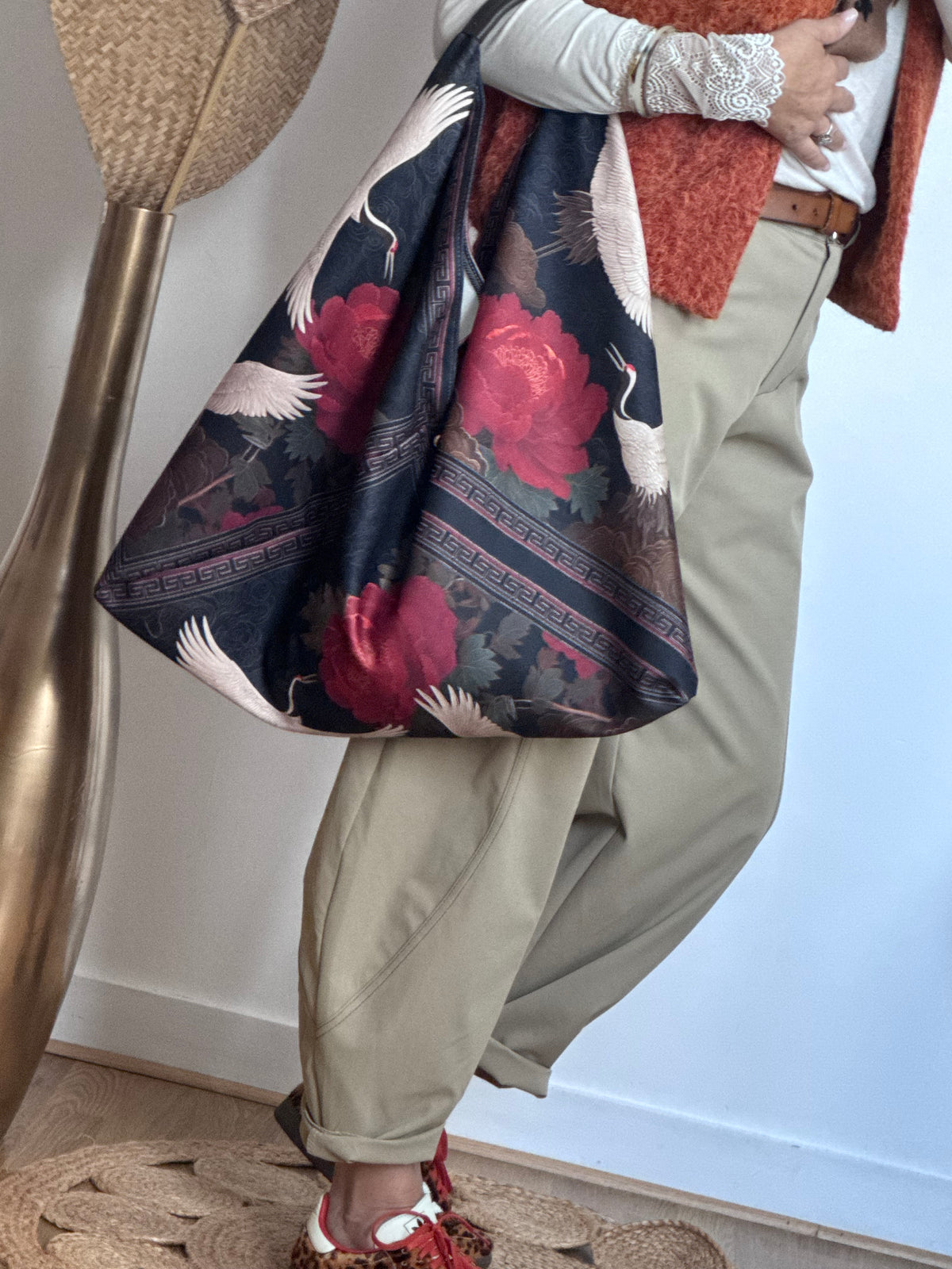 Sac Bohésia fond noir