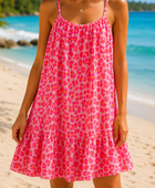 Robe d’été en coton multiples imprimés du 1 au 9