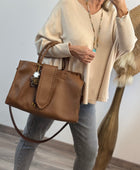 Pull Lucas oversize beige TU 44/54