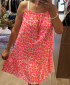 Robe d’été en coton multiples imprimés du 1 au 9