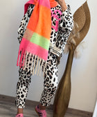 Écharpe multicolore