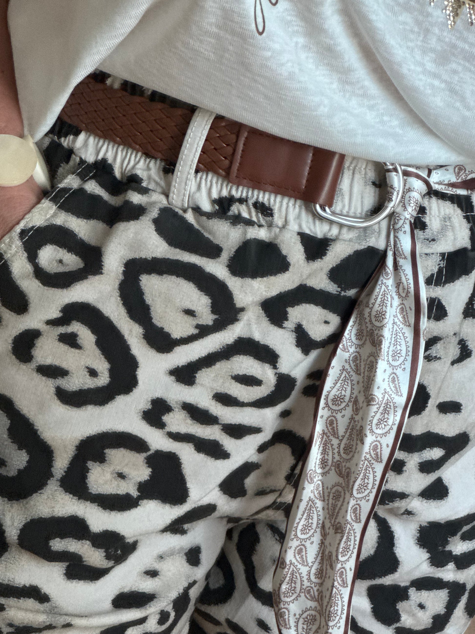 Bermuda ou short Léo beige TU 40/48