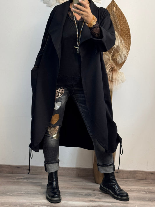 Manteau Arthur noir