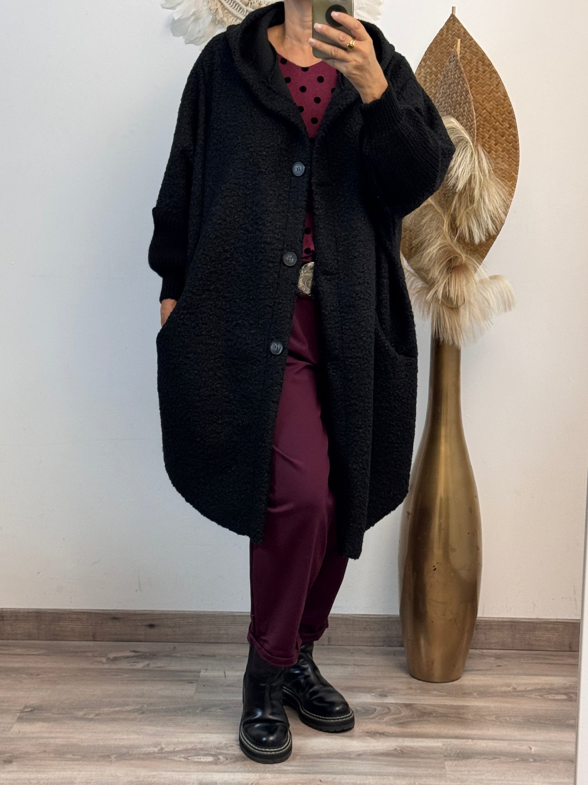 Manteau Marceau noir