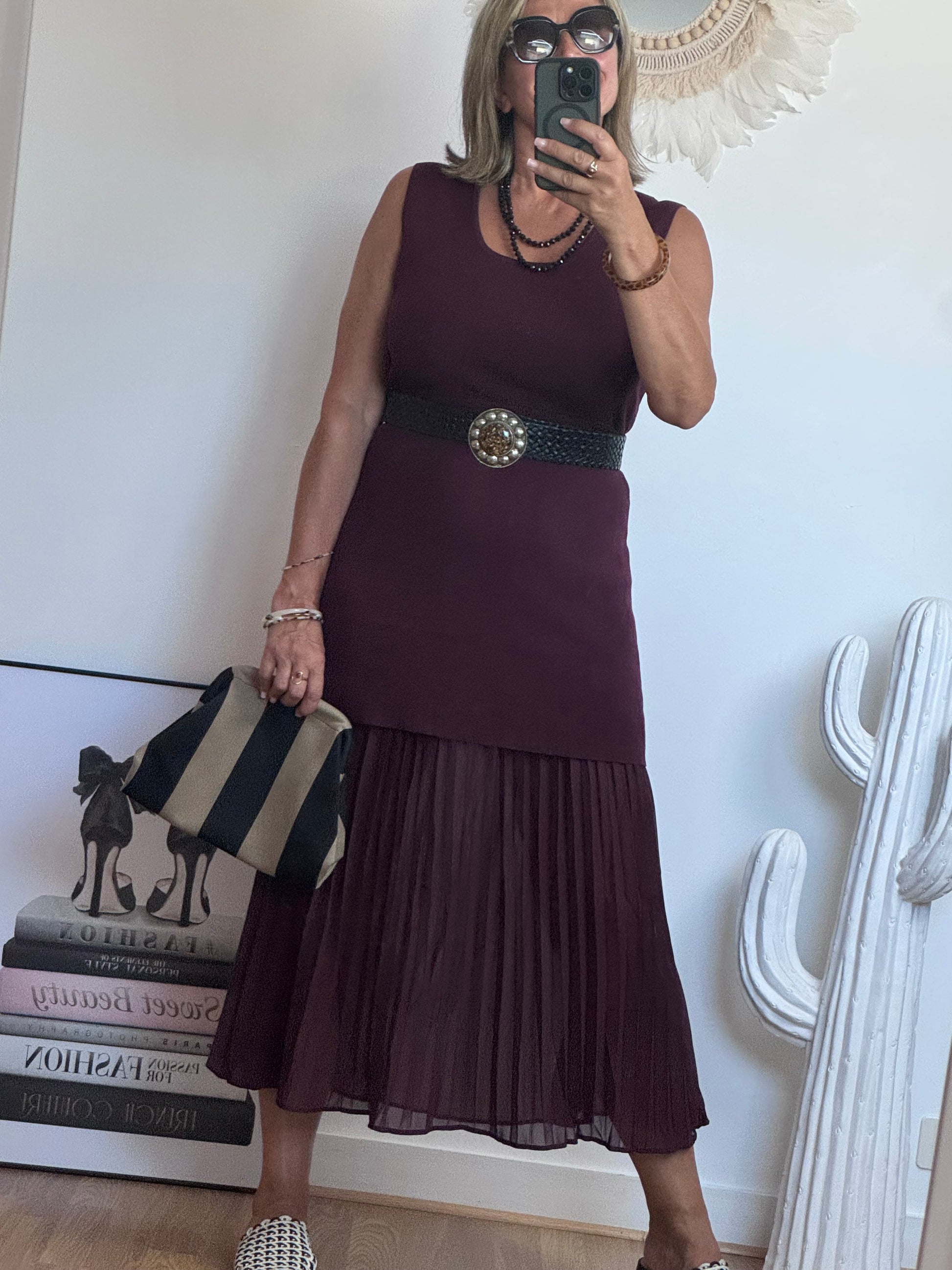 Robe Capucine vino