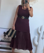Robe Capucine vino