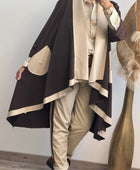 Manteau Félix beige et marron