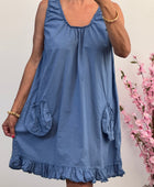 Robe d’été bleue