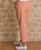 Pantalon confort Léo abricot TU 42/48