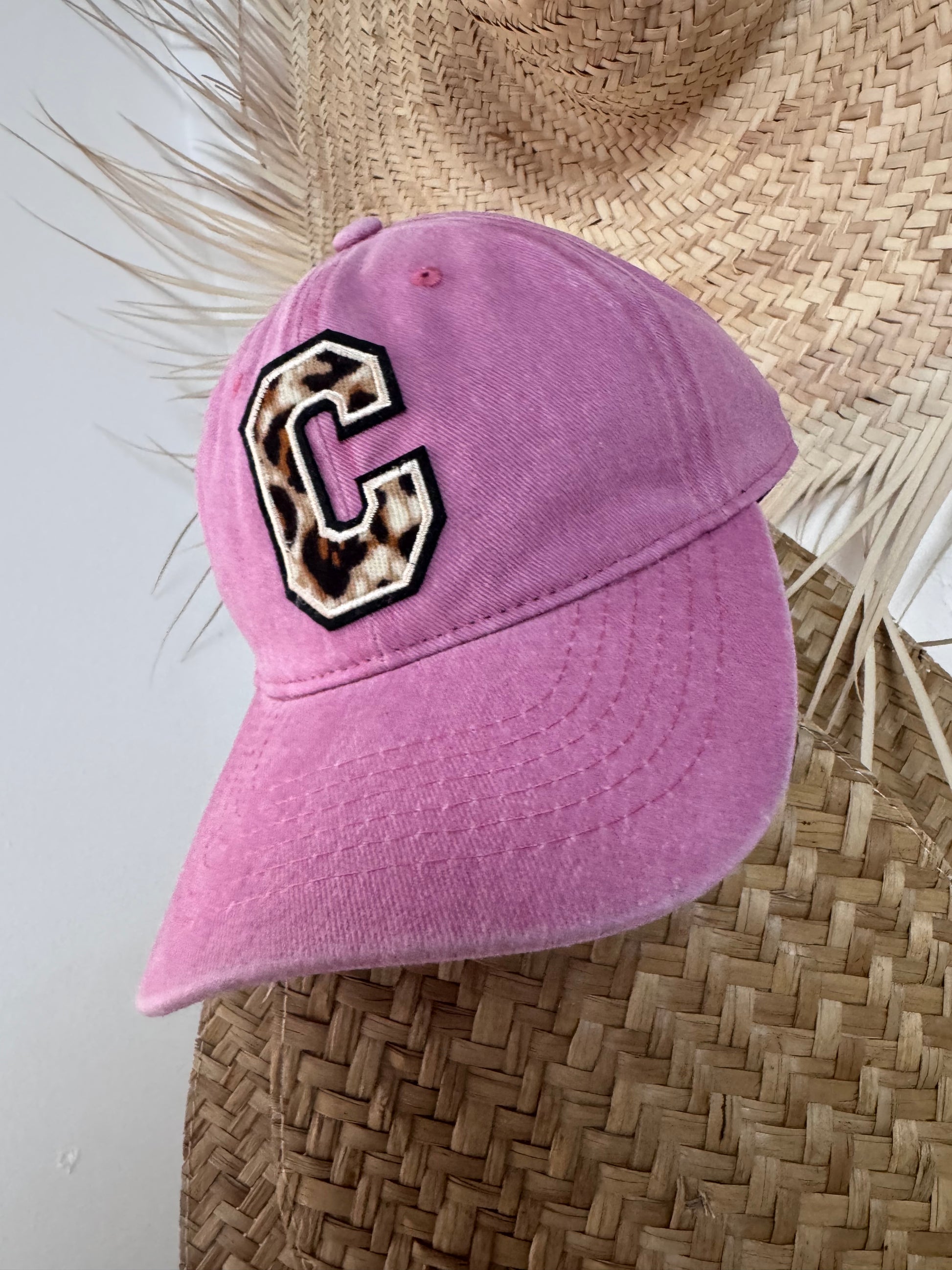 Casquette Coline rose