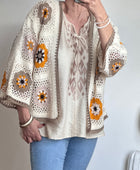 Gilet boheme crochet
