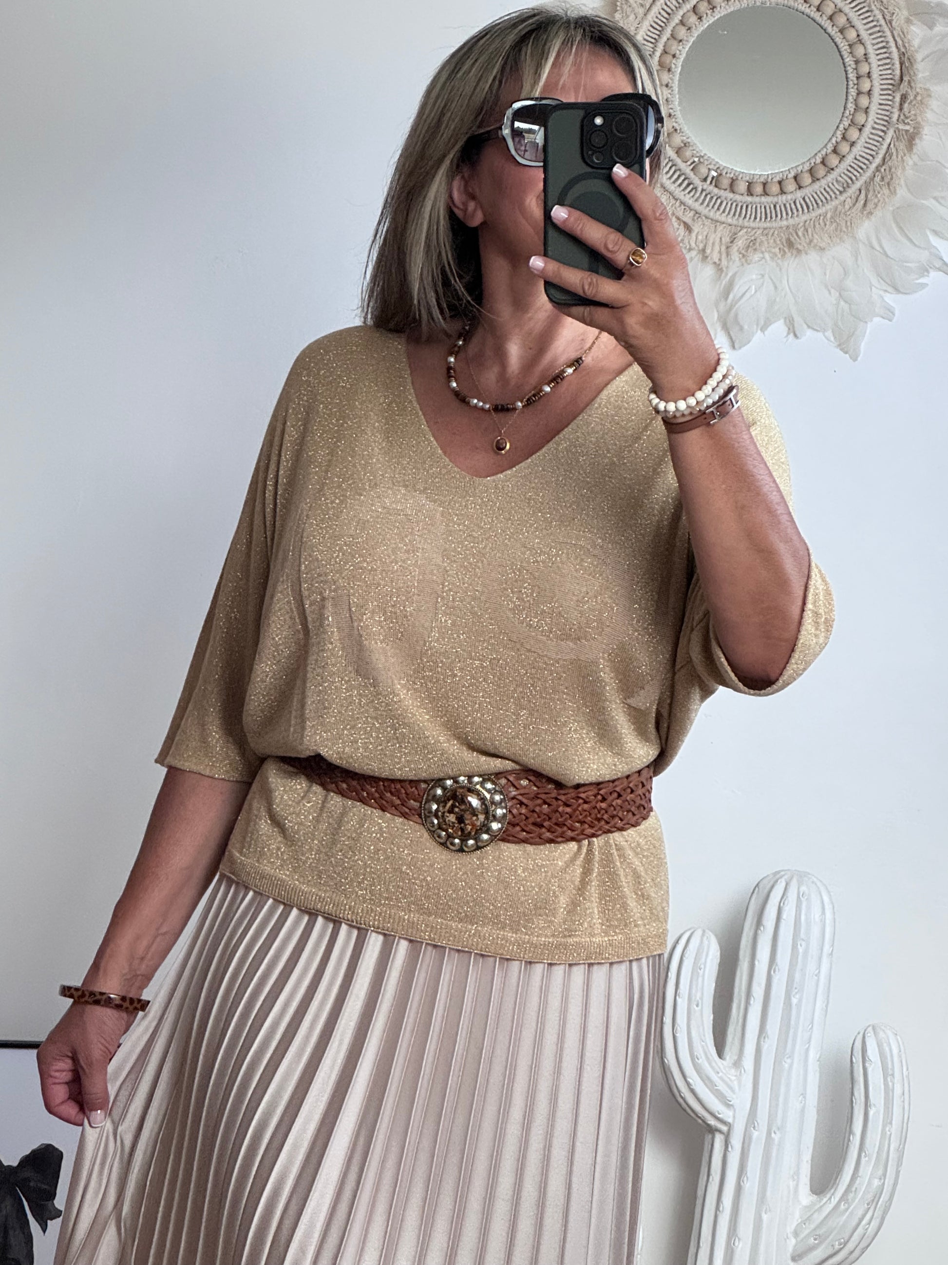Pull rock beige